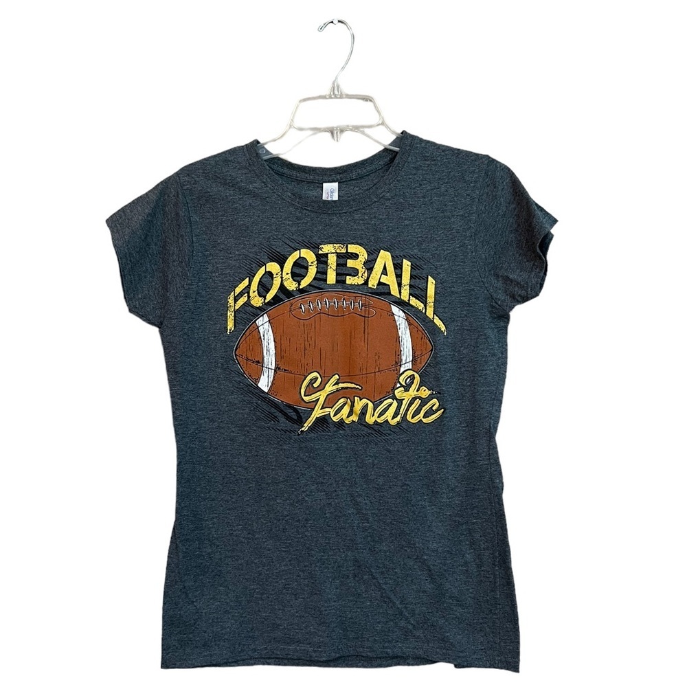 Gildan Soft Style Women’s “Football Fanatic” Graphic Short Sleeve Tshirt…